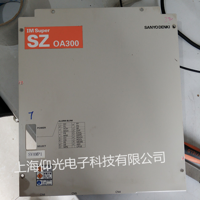 三洋伺服驅(qū)動(dòng)器維修SZ0A300B261P01報(bào)AL42過載修理