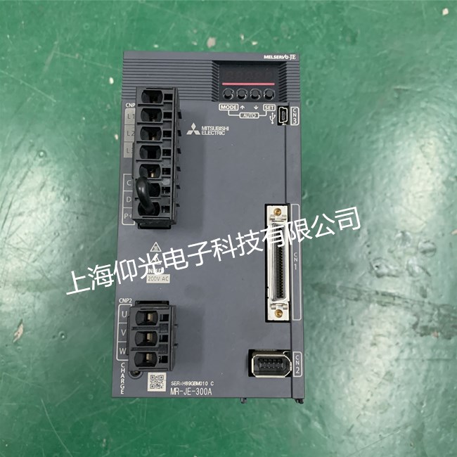 三菱伺服驅(qū)動(dòng)器維修MR-JE-300A過(guò)熱 過(guò)載 接地故障快速維修