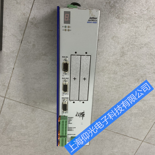 JETTER捷特伺服驅動器維修常見報警