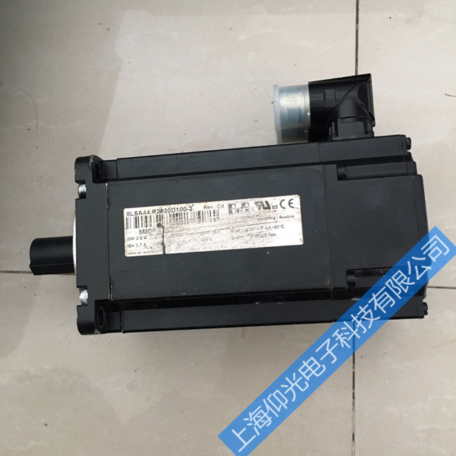 貝加萊伺服電機8MSA3M.R0-B4通電后電機不轉(zhuǎn)有嗡嗡聲故障維修