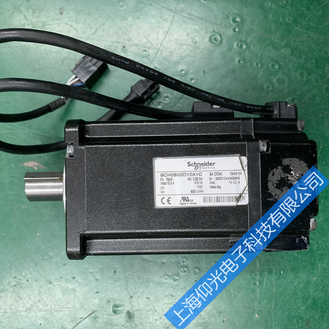 施耐德伺服電機(jī)BRH0852S1019編碼器報(bào)警維修