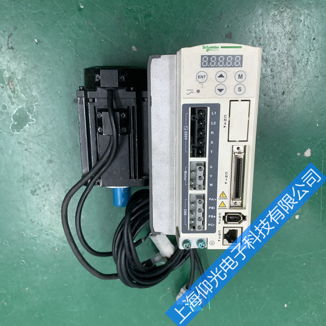 施耐德伺服電機(jī)有脈沖輸出時(shí)不運(yùn)轉(zhuǎn)故障維修