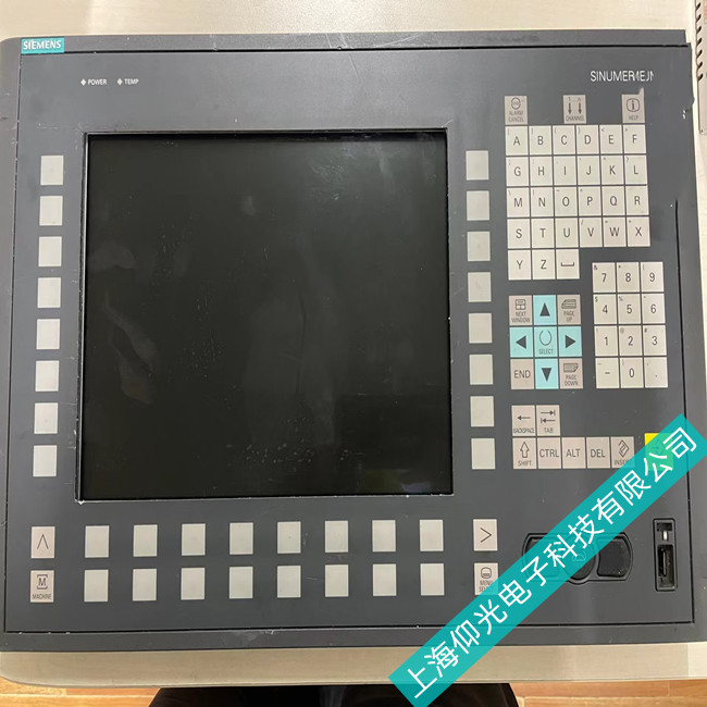 西門子加工中心控制屏無顯示開不了機維修