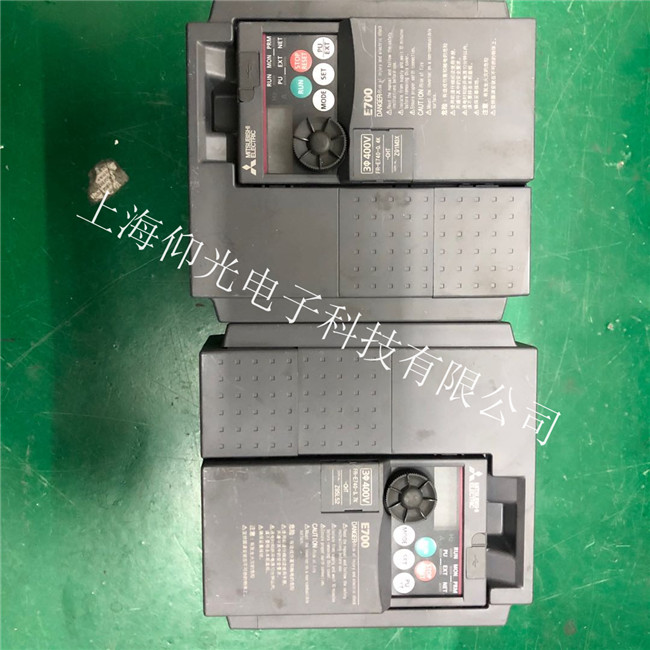 三菱變頻器FR-E024-0.75K開機(jī)無(wú)法啟動(dòng)維修技術(shù)案例