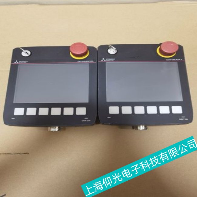 江西婺源三菱機器人RV-8CRL示教器無法開機故障維修調(diào)試
